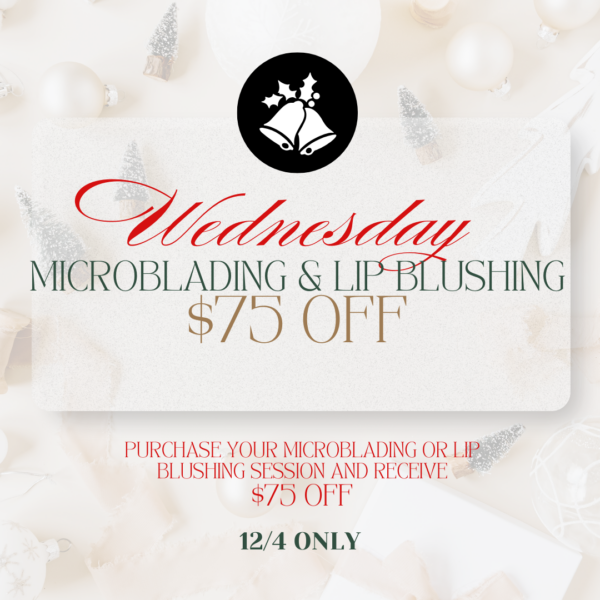 $75 OFF MICROBLADING